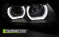 Preview: 3D LED Angel Eyes Scheinwerfer für BMW 3er E90/E91 05-08 schwarz